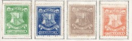 DELIVERY COMPANY - BIRMINGHAM - 4 STAMPS - Fiscali