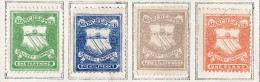 DELIVERY COMPANY - MANCHESTER - 4 STAMPS - Fiscali