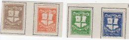 DELIVERY COMPANY - METROPOLITAN - 4 STAMPS - Fiscaux