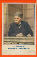 Le Président Georges Clémenceau - Procédé Astracolor - Librairie PLON , 8 Rue Garancière Paris 6ème - Politische Und Militärische Männer