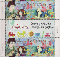 2015  Bosnien - Herz. Kroatisch  Mi. 408-9 **MNH Gutter Pair  Europa - 2015