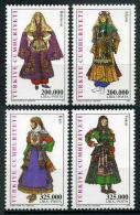 TURKEY 2001 (**) - Mi. 3252-55, Turkish Woman Dresses (1st Issue) - Nuevos