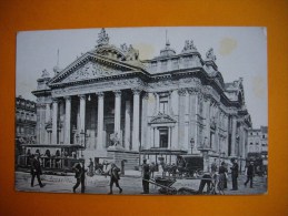 Cpa  BRUXELLES  -  La Bourse  -  Belgique - European Community