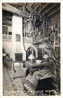 248809-California, Death Valley, RPPC, Scotty's Castle, Fireplace & Living Room, Frashers Photo - Death Valley