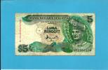 MALAYSIA - 5 RINGGIT -  ND (1998 ) - P 35A - But SOLID Security Thread - Sign. Ahmed Mohd. Don - King T. A. Rahman - Maleisië