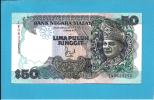 MALAYSIA - 50 RINGGIT -  ND (1987 ) - P 31 - Prefix ZW - Sign. Datuk Jaafar Hussein - Printer TLDR - King T. A. Rahman - Malaysia