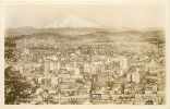 248985-Oregon, Portland, RPPC, City View, Mount Hood, Gifford Photo - Portland