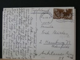 53/231    CP  NORGE - Lettres & Documents