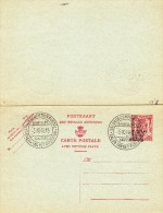 Moins 10% - Belgique - Carte Postale De 1946 - Entier Postal - Oblitération Salon De L'entier Postal - 1946 -10%