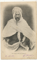 2 Cartes Ben Ganab Agha Caid De Touggourt Et Sa Caravane Sahara Legion Honneur 1901 Et 1902 - Hommes