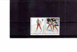 XX392  -  KAZAKISTAN  -   LILLEHAMMER '94** MNH  /  CAT. UNIFICATO  NR.  42/43 - Kazachstan