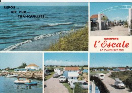 Cp , 44 , LA-PLAINE-sur-MER , Camping "L'Escale" à La Prée - La-Plaine-sur-Mer