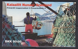 Greenland 1993 Queen & Crabs Booklet ** Mnh (F3567) - Markenheftchen