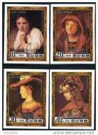 Korea 1981, SC #2096-99, Imperf, Rembrandt, Paintings - Rembrandt