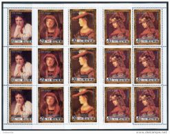 Korea 1981, SC #2096-99, Perf M/S Of 6, Rembrandt, Painting - Rembrandt