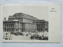 Austria Wien Vienna Staatsoper Opera House Stamp 1955  A4 - Vienna Center
