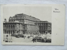 Austria Wien Vienna Staatsoper Opera House Stamp 1955  A4 - Wien Mitte