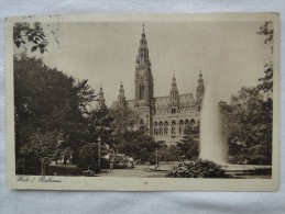 Austria Wien  Vienna Rathaus City Hall Hotel    Stamp 1957  A4 - Wien Mitte