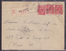 Recommandé - Lettre - Postal Rates