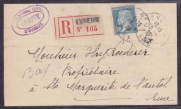 Recommandé - Lettre - Postal Rates