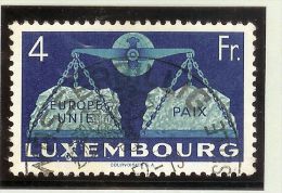 Luxemburg 1951 Mi# 483 Ideal Gestempelt - Oblitérés