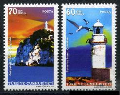 TURKEY 2005 (**) - Mi. 3431-32, Lighthouses (3rd Issue) - Nuovi