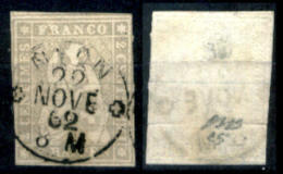 Svizzera--MF-0005 - 1854/1862 - Y&T: N. 25 (o) - Privo Di Difetti Occulti. - Used Stamps