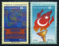 TURKEY 2005 (**) - Mi. 3436-37, 85th Year In National Sovereignty - Nuevos