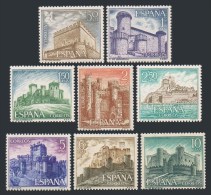 Spain 1967 Spanish Castles Architecture Historical Places Geography Stamps MNH SG1867-1874 Michel 1699-1706 - Geography