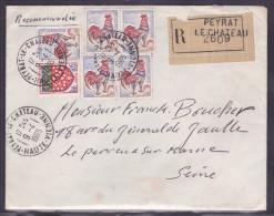 Recommandé - Lettre - Posttarieven