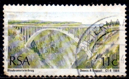 SOUTH AFRICA 1984 South African Bridges - 11c Bloukrans River Bridge  FU - Used Stamps