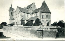 N°43080 -cpa Caen -église St Nicolas- - Caen