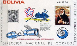 BOLIVIA - SOUV. SHEET 1976 MiCHEL .#Bl.72 - LUXE MNH ** RARE - América Del Sur