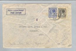 Niederlande 1931-10-07 Flugp.b.Amersfoort Nach Bangkok Siam - Covers & Documents