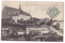 LE POIRE SUR VIE. - Vue Prise De La Route D'Aizenay. Cliché Très RARE - Poiré-sur-Vie