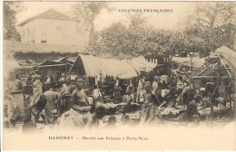 Dahomey _  Marché Aus Poisson à Port- Novo_ (Colonies Française ) 1904  .(seins Nus ) - Dahomey