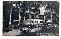 Die Waldbaude Post Wurzelsdorf Isergebirge Sudetengau Korenow Liberec 6.9.1940 Gelaufen - Sudeten