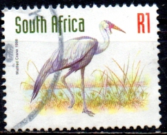 SOUTH AFRICA 1997 Endangered Fauna -1r - Wattled Crane FU - Gebruikt