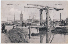 GRABOW Mecklenburg Zug Brücke ü Die Elde Technik Denkmal Radfahrer Bahnpost BERLIN - HAMBURG 5.9.1911 - Ludwigslust