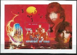 TCHAD Les BEATLES, Musique.  Yvert  BF N° 62  ** MNH. - Chanteurs