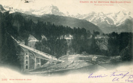 SUISSE(BEX_ GRYON_VILLARS) TRAIN - Villars-les-Moines