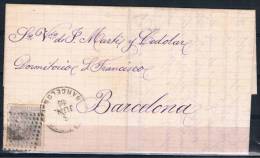 1880.- MANRESA (BARCELONA) / BARCELONA - Covers & Documents