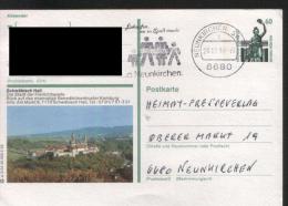 Ganzsachen  - Postkarte   Motiv: Schwäbisch Hall - Echt Gelaufen - Postcards - Used