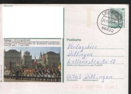 Ganzsachen  - Postkarte   Motiv: Coburg  - Echt Gelaufen - Cartes Postales - Oblitérées