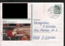 Ganzsachen  - Postkarte   Motiv: Bayreuth  - Echt Gelaufen - Postcards - Used