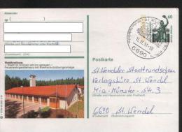 Ganzsachen  - Postkarte   Motiv: Waldkraiburg  - Echt Gelaufen - Cartes Postales - Oblitérées