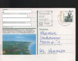 Ganzsachen  - Postkarte   Motiv: Nordseeheilbad Horumsiel  - Echt Gelaufen - Cartes Postales - Oblitérées