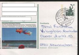 Ganzsachen  - Postkarte   Motiv: Ostseebad Schönberg/Holstein  - Echt Gelaufen - Postcards - Used