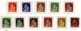 Svizzera--MF-0026 - 1908 - Unificato: N. 119/127 (++/+/o) - Privi Di Difetti Occulti. - Unused Stamps