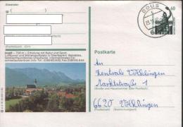 Ganzsachen  - Postkarte   Motiv:Inzell  - Echt Gelaufen - Cartes Postales - Oblitérées